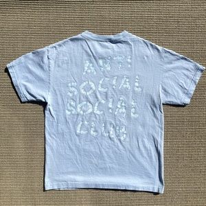 ANTI SOCIAL SOCIAL CLUB (Members Exclusive) “In The Clouds” Sky Blue Shirt